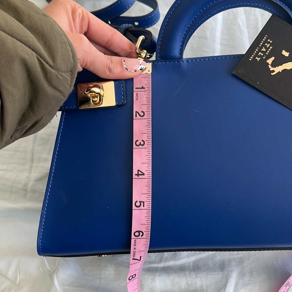 Claudia Firenze Blue Handbag - Picture 6 of 13
